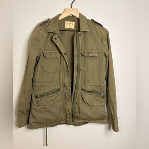 Women’s Lily Aldridge for Velvet by Graham & Spencer army jacket size small